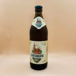 Giesinger Bräu. Münchner Hell [Lager] - Alpha Bottle Shop & Tap