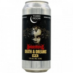 Third Moon Brewing  Death & Dreams - Rebel Beer Cans