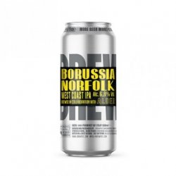 Borussia Norfolk West Coast Ipa 6.8% Vol 50 Cl Lat - Beer Solution