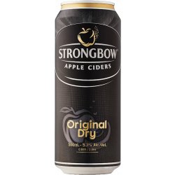 Strongbow Apple Cider 5% - 24 x 50 cl Dose - Bieronlineshop
