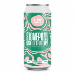 Alibi Brewing Stonepony Unfiltered IPA 440ml - The Beer Cellar