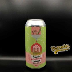 Vault City Brewing Rhubarb Drizzleberry Cupcake