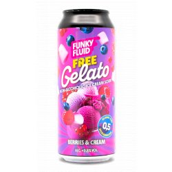 Funky Fluid Free Gelato: Berries & Cream Funky Fluid Free Gelato: Berries & Cream
