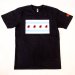 Revolution Chicago Flag T-Shirt - Black 