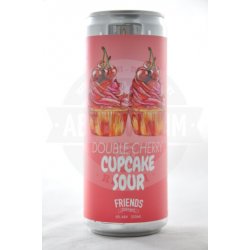 Friends Double Cherry Cupcake Sour Lattina 33cl - AbeerVinum