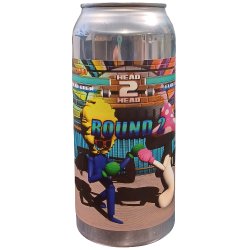 CoolHead  Floc. - Head2Head: Round 2: Super Hop Combo - 6.5% Hazy IPA - 440ml Can - The Triangle