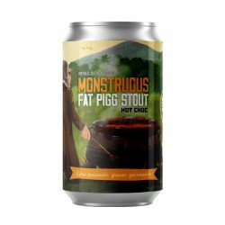 Piggy Brewing Monstruous Fat Pig Stout... - 33 cl - Drinks Explorer