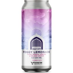 Vault City Brewing Foggy Lemonade