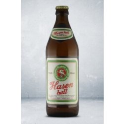 Hasen-Bräu Hasen Hell 0,5l - Bierspezialitäten.Shop