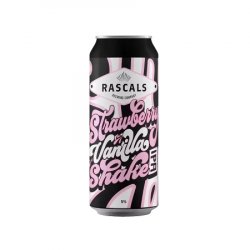 Rascals Strawberry Vanilla Shake - Sweeney’s D3