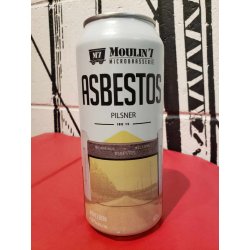 Moulin7 - ASBESTOS - Pilsner 4,8% 473ML - Bières et Saveurs