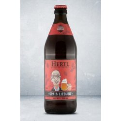 Hertl Opa´s Liebling Kellerbier 0,5l - Bierspezialitäten.Shop
