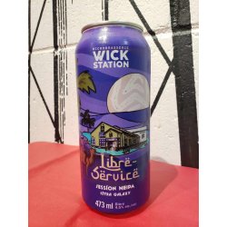 Wick Station - Libre-Service Session NEIPA 4,5% - Bières et Saveurs