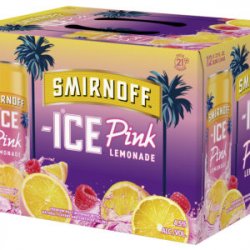 Smirnoff Ice Pink Lemonade 2412 oz cans - Beverages2u