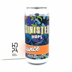 LA QUINCE Sinister Hops 3 Lata 44cl - Hopa Beer Denda