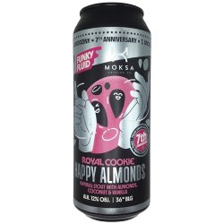 Funky Fluid Royal Cookie: Happy Almonds (collab Moksa)