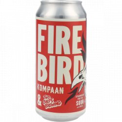 Kompaan Fire Bird Strawberry Fruited Sour - Drankgigant.nl