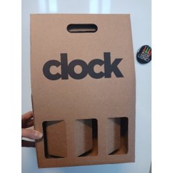 Krabička na 3 lahve Clock - Pivní lednice