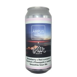 Ārpus Brewing Co. Ārpus X Xul Beer Co Strawberry X Red Currant X Coconut X Pineapple X Lemon Smoothie Sour Ale