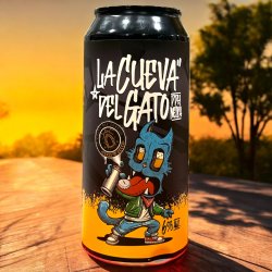 LA CUEVA DEL LUPULO W GATO CERVEZA . LA CUEVA DEL GATO. DDH NEIPA. LATA 440 ML. - Hidden Beers