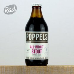 Poppels All-Into Barrel Aged Stout - Radbeer