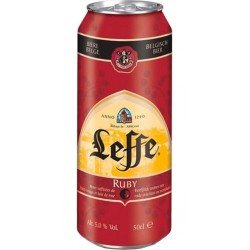 Leffe Ruby 50cl (lot de 12 canettes) - Selfdrinks