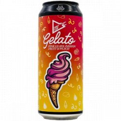 Funky Fluid  Gelato: Pink Guava, Passion Fruit & Peach - Rebel Beer Cans