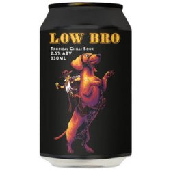 Double Vision Low Bro Tropical Chilli Sour 330ml - The Beer Cellar