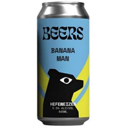 Beers Beer Banana Man Hefeweizen 440ml - The Beer Cellar