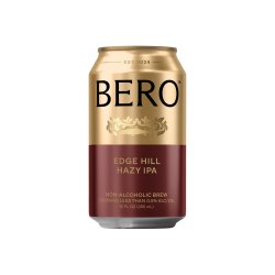 BERO — Edge Hill Hazy IPA, Non-Alcoholic Brew 0.5%, 6-Pack - Minus Moonshine