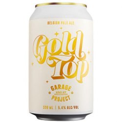 Garage Project Gold Top Belgian Pale Ale 330ml - The Beer Cellar