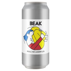 Beak ROLL NZ Lager 440ml (5.2%) - Indiebeer