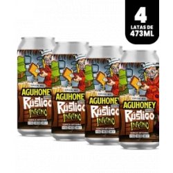 4 PACK RÚSTICO INFERNO AGUHONEY - Rústico BrewPub