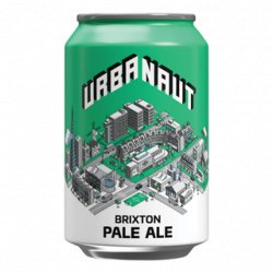 Urbanaut Brixton Pale Ale 330ml BB FEB 25 - The Beer Cellar