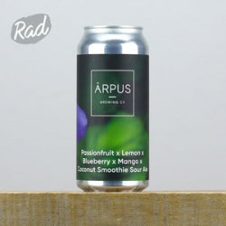 Ārpus Brewing Co. Passionfruit X Lemon X Blueberry X Mango X Coconut Smoothie Sour Ale