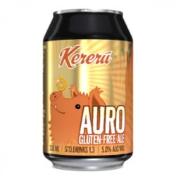 Kereru Auro Gluten Free Ale 330ml BB Dec24 - The Beer Cellar