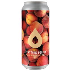 Pollys Everything Peachy Peach Berliner Weisse 440ml (3.8%) - Indiebeer