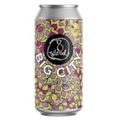 8 Wired Big City Hazy IPA 440ml - The Beer Cellar