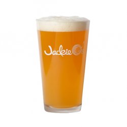 Jackie O’s 16 oz. Jackie O’s White Pint Glass - Jackie O’s Brewery