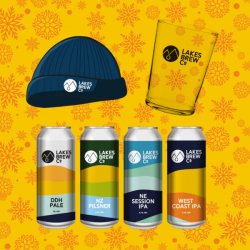 Lakes Brew Co Bundle 2: Lead Beers + Beanie + schooner glass - Lakes Brew Co