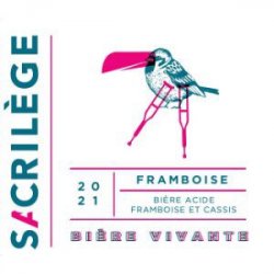 Sacrilege  Framboise Whiskey Infused - Bierwinkel de Verwachting