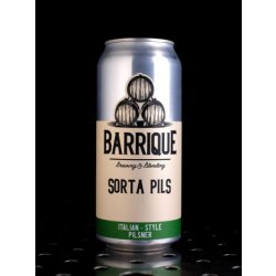 Barrique  Sorta Pils  Italian Pilsner  5,1% - Quaff Webshop