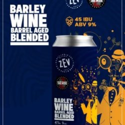 ZEV Barley Wine Barrel Aged Blended - Central da Cerveja