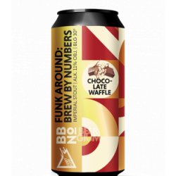 Funky Fluid Funk Around: Brew By Numbers Chocolate Waffle CANS 50cl BBF 03-02-2022 - Beergium