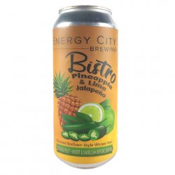 Energy City Bistro Pineapple Lime & Jalapaeno Sour - CraftShack