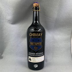 Bières de Chimay Chimay Grande Réserve Vieillie en Barriques - Chêne Français, Chêne Américain, Rhum (15/02/2017)