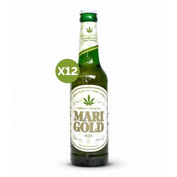 Mari Gold 33cl botella # Pack 12 # - Mari Gold Beer