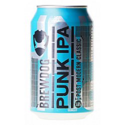 Пиво BrewDog - Punk IPA  330 мл, 5.6% - Пиво лучше - pivoluchshe