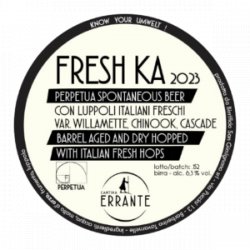 Cantina Errante Ka 20/23