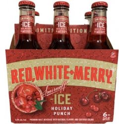 Smirnoff Ice Red, White and Merry 6 pack 12 oz. Bottle - Petite Cellars